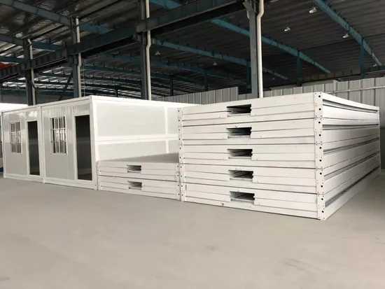 ISO 20FT Modular Pré-fabricada Pré-fabricada Transporte Casa de Contêiner Dobrável Moderna de Luxo Vida Moderna Embalagem Expansível