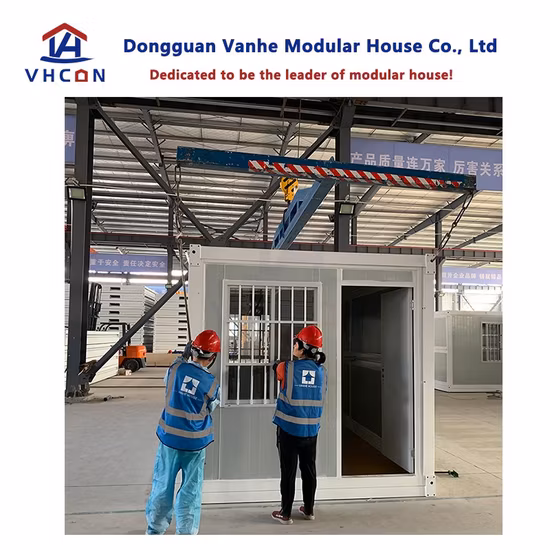 China Pré-fabricada barata 20FT 40FT Dobrável Modular Luxuosa Embalagem Plana Pré-fabricada Contêiner Dobrável Casa para Venda