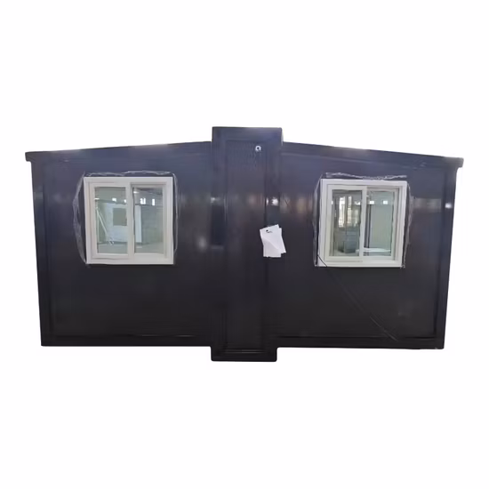 Casa modular pré-fabricada de pacote plano/casa de contêiner móvel de fácil instalação/módulos