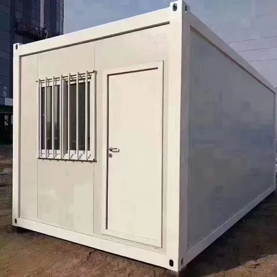 Casa de contêiner pré-fabricada de pacote plano com certificação Ce e ISO